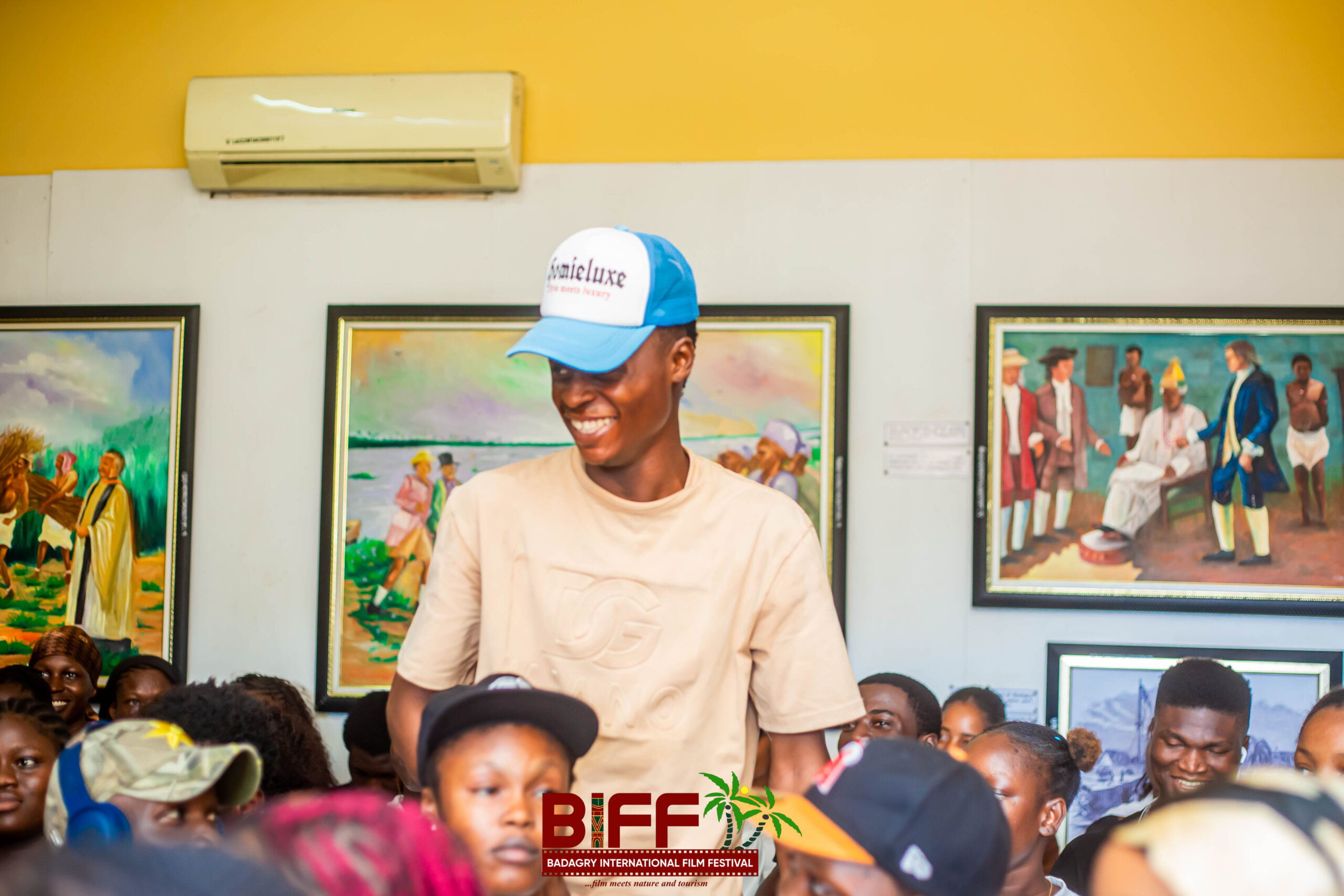 A young creative participating in a BIFIF Academy session