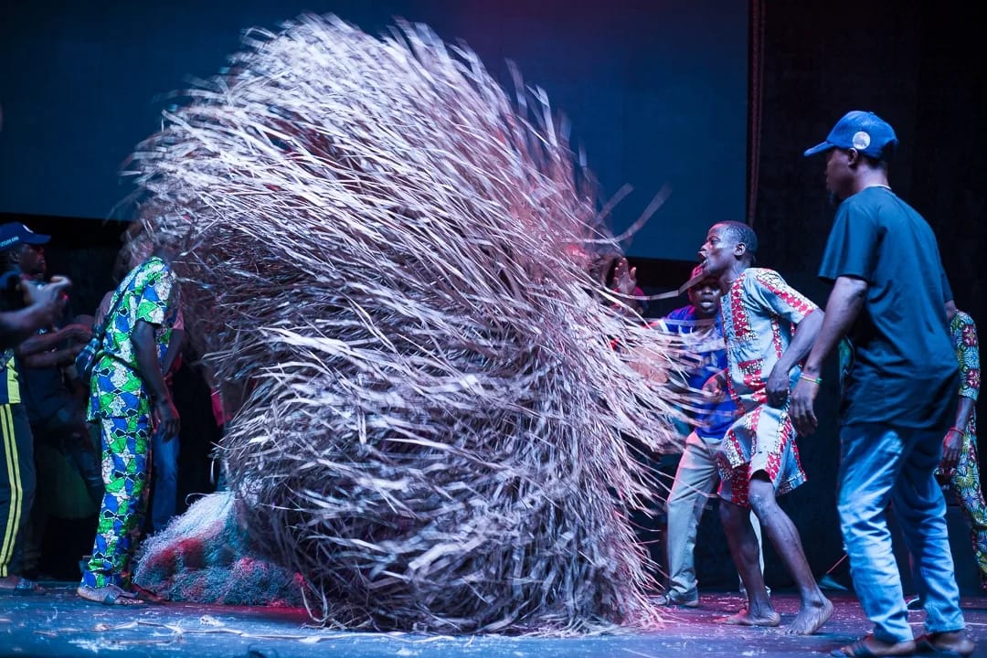 A traditional cultural performance on the BIFIF stage